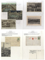 FRANCO BRITISH EXHIBITION London 1908 Collection Of PPC's (97) Approx Half Are Written Up On Leaves, Images Incl. Visit  - Other & Unclassified