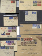 1936-52 Cover Collection (650) Housed In Eight Albums Covering The Four Kings Incl. FDC's, Postal Stationery, Postage Du - Altri & Non Classificati