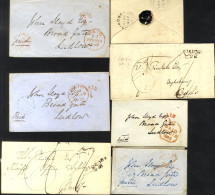 BERKSHIRE-WINDSOR 1809-10 Different Windsor/26 Mileages (2), 1846-50 UPP ‘PAID/1’ (4), M/s ‘2’, Duplexes, Squared C.d.s  - Sonstige & Ohne Zuordnung