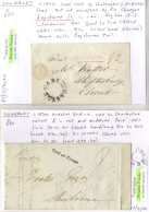 SOMERSET Fine Strike Of The Scarce S/line ‘Paid At Frome’ On 1830s 8d Paid EL To Sherborne With Frome UDC; Also 1840s Ca - Other & Unclassified