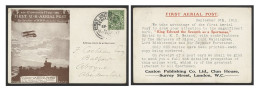 Advertising Card For 'Caxton Publishing' Dark Brown Card (tiniest Corner Crease) With Black & Red Text On Reverse Advert - Altri & Non Classificati