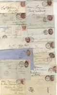 EUROPE 1870-75 Range Of Covers To Austria, France, Germany Or Switzerland, Each With 3d Franking Comprising SG.102/3 Pla - Other & Unclassified