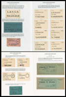 LONDON & NORTH EASTERN RAILWAY Study Of Unused Luggage & Parcel Labels With Routing & Station Details, Some Coloured Exa - Sonstige & Ohne Zuordnung