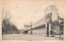 FRANCE - Avignonn - Les Remparts - Carte Postale Ancienne - Avignon