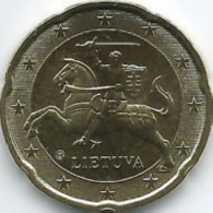 Litauen 2024   20 Cent  UNC Uit De Bu - Coffret  Zeer Zeldzaam - Rare    7.000 Ex !!!! - Lithuania