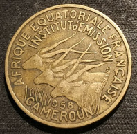 CAMEROUN - 25 FRANCS 1958 - KM 12 - ( AFRIQUE EQUATORIALE FRANCAISE ) - Cameroon