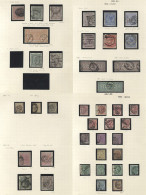 1855-1900 Good To FU Collection Housed In A Multi Ring Album Incl. 1855 4d Small Garter (2), Medium Garter (2) One Inver - Autres & Non Classés