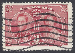 CANADA 1937 - Yvert 196° - Incoronazione | - Used Stamps