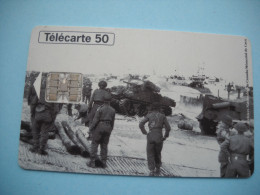7681 Télécarte Collection  1944 1994 50e Anniversaire Des Débarquements Carte Téléphone  ( 2 Scans )  Carte Téléphonique - 1994