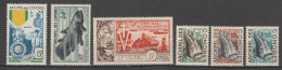 COMORES - 1952/1954 - ANNEES COMPLETES Avec POSTE AERIENNE +TAXE - YVERT N°12/13 + A4 * MLH  - COTE Pour * = 135.5 EUR. - Neufs