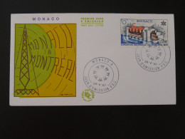 FDC Exposition Universelle Montreal Monaco 1967 - 1967 – Montreal (Kanada)