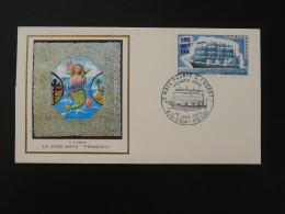 FDC Bateau Ship France II Sirène Mermaid Reunion CFA 1973 - Covers & Documents