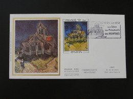 FDC Art Tableau Painting Van Gogh Flamme Concordante 95 Auvers Sur Oise 1979 - Impresionismo