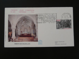FDC Abbaye De Vaucelles Medieval Abbey Flamme Concordante Cambrai 59 Nord 1981 - Abbeys & Monasteries