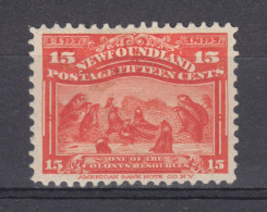 Newfoundland 1897 Seals 15c,Scott# 70,MH,OG,VF - 1865-1902