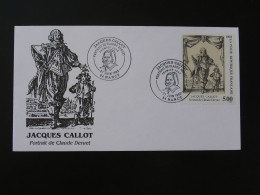 FDC Jacques Callot 54 Nancy 1992 - Engravings