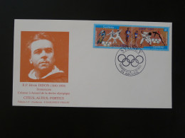 FDC Henri Didon Jeux Olympiques Olympic Games Arcueil 94 Val De Marne 2000 - Verano 2000: Sydney