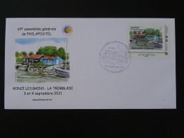 Lettre Montimbramoi Assemblée Générale Philapostel 17 La Tremblade 2021 - Druckbare Briefmarken (Montimbrenligne)