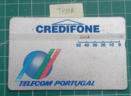 PORTUGAL PHONECARD USED TP01A PRATA - Portugal