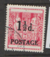New Zealand  1950   SG 700   1.1/2d  Surcharge    Fine Used - Used Stamps