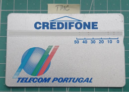 PORTUGAL PHONECARD USED TP01C PRATA - Portogallo