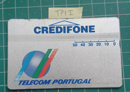 PORTUGAL PHONECARD USED TP01I PRATA - Portogallo