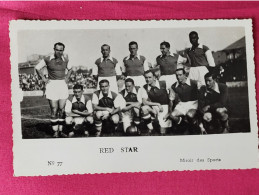 Football , Serie Miroir Des Sports , Numero 77 - RED STAR - Soccer