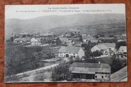 CHAMPAGNEY (70) - VUE GENERALE DU MAGNY - LES DEUX GARES - Champagney