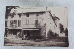 Cpa 1926, Bron, Route De Grenoble, Rhône 69 - Bron