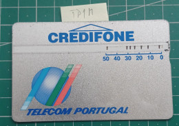 PORTUGAL PHONECARD USED TP01M PRATA - Portugal