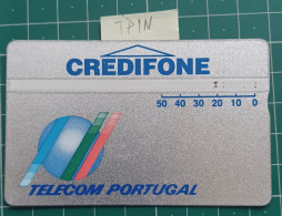 PORTUGAL PHONECARD USED TP01N PRATA - Portugal