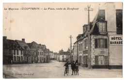 CPA 53 - COUPTRAIN (Mayenne) -  La Place, Route De Domfront - Cl. Brossier - Couptrain
