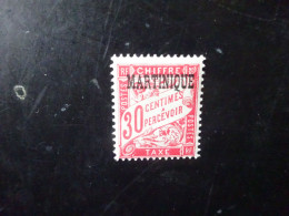 MARTINIQUE  TAXE    N°5   NEUF* - Timbres-taxe