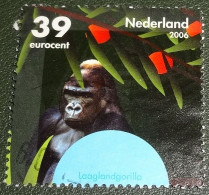 Nederland - NVPH - 2441g- 2006 - Gebruikt - Cancelled - Bedreigde Dieren - Laaglandgorilla - Usati