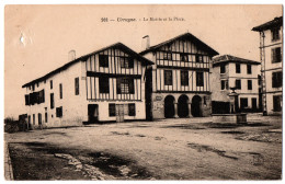 CPA 64 - URRUGNE (Pyrénées Atlantiques) - 262. La Mairie Et La Place - Urrugne