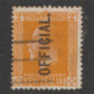 New Zealand  1915 SG 092 2d  Overprinted  OFFICIAL    Fine Used - Gebruikt