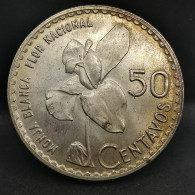 50 CENTAVOS ARGENT 1962 GUATEMALA / SILVER - Guatemala