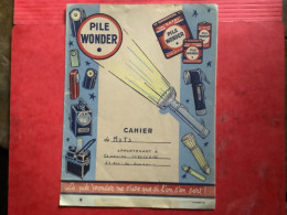 Protège Cahier Pile Wonder La Pile Wonder Ne S’use Que Si L’on S’en Sert - Baterías