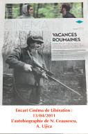 Cinéma Roumain : 2 Plaquettes / 1 Dépliant & 3 Encarts Cinéma Libération (2006/11) - Magazines