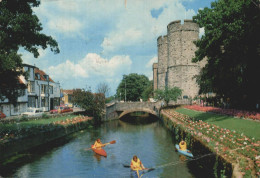 ANGLETERRE RIVER STOUR AND WEST GATE CANTERBURY - Canterbury