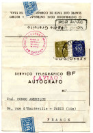 PORTUGAL - FORMULE DE TELEGRAMME DE PORTO POUR PARIS - Covers & Documents