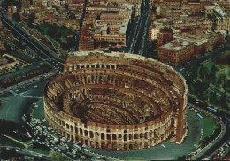 ITALIE ROMA LE COLISEE VUE AERIENNE - Coliseo