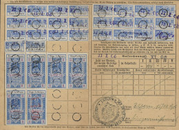 174 FISCAUX SOCIO-POSTAUX D'ALSACE LORRAINE 1906  N°13  6 Exemplaires - Altri & Non Classificati