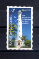 Nouvelle Caledonie. 150e Anniversaire De L'allumage Du Phare Amédée. 2015 - Neufs