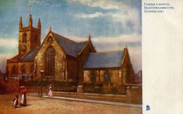 DURHAM - SUNDERLAND - BISHOPWEARMOUTH PARISH CHURCH Du445 - Andere & Zonder Classificatie