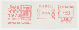 Meter Cut Netherlands 1972 - Olympic Games Munchen  1972 - Summer 1972: Munich