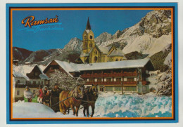 AK A-8972 Ramsau Am Dachstein Steiermark. 2 Scans, Postalisch Gelaufen - Ramsau Am Dachstein