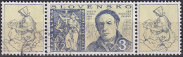 1996 Slowakische Republik ° Mi:SK 270Zf, Sn:SK 262, Yt:SK 228, Stamp Day, Tag Der Briefmarke - Used Stamps