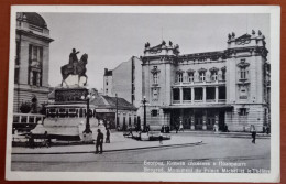 #1  SRBIJA - SERBIA - BEOGRAD BELGRADE - KNEZEV SPOMENIK I POZORISTE - Serbien