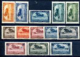 Maroc       PA  1/11 *- 32/33 * - Airmail